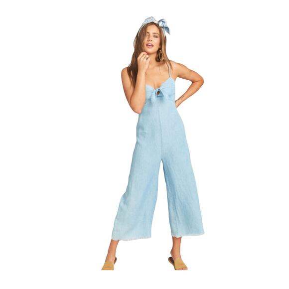 Show Me Your Mumu Pants - Show Me Your Mumu - NWT- Paolo Playsuit - Chambray - XL